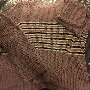 Listicle small purple sweater